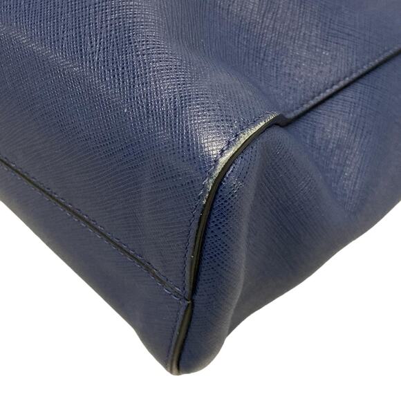 PRADA Triangle Logo Tote Bag - Picture 8 of 16